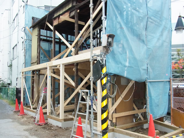 リノベーションの様子